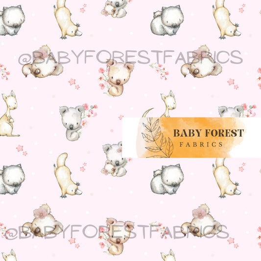 Pink Floral Koala n Friends