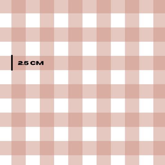Roasted Peach Gingham