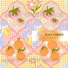Load image into Gallery viewer, Coquette fruit gingham