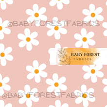 Load image into Gallery viewer, Large white daisy on pink