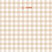 Load image into Gallery viewer, Light Sand Gingham
