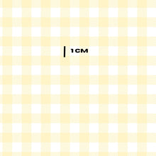 Load image into Gallery viewer, Lemon Gingham
