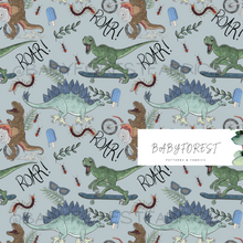 Load image into Gallery viewer, Dino Summer Blue