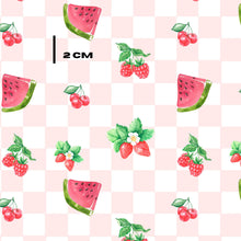 Load image into Gallery viewer, Berry and Watermelon checks