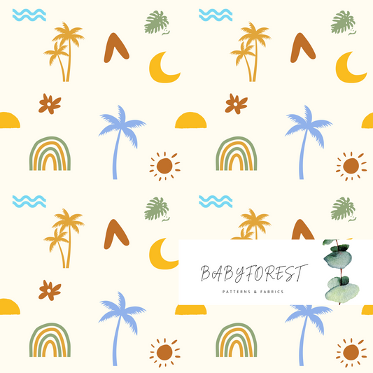 Multi Colour summer palms