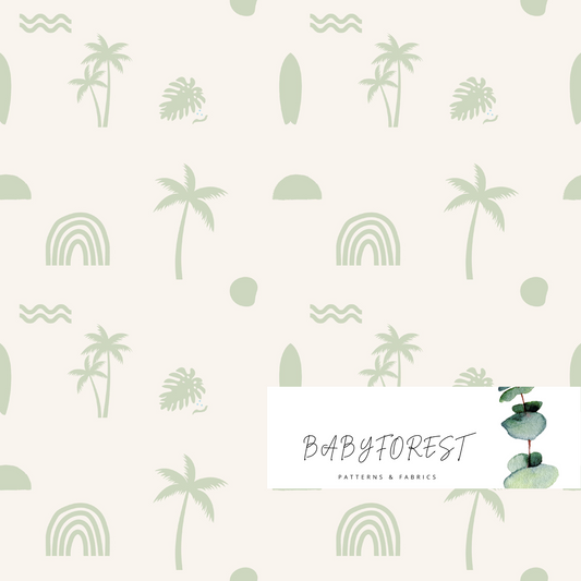 Sage Green Palms