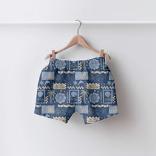 Load image into Gallery viewer, Blue gold boy surf patchwork