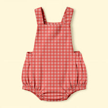 Load image into Gallery viewer, Strawberry pink gingham