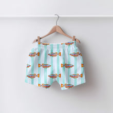 Load image into Gallery viewer, Fish Light Blue stripe