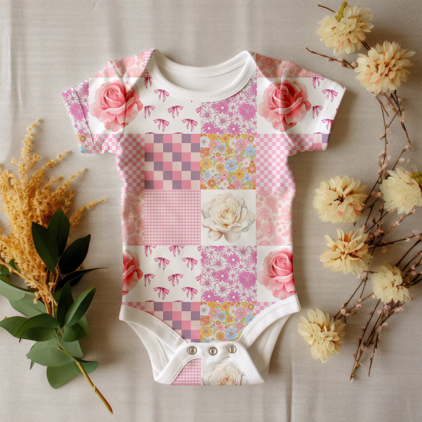 Rose patchwork
