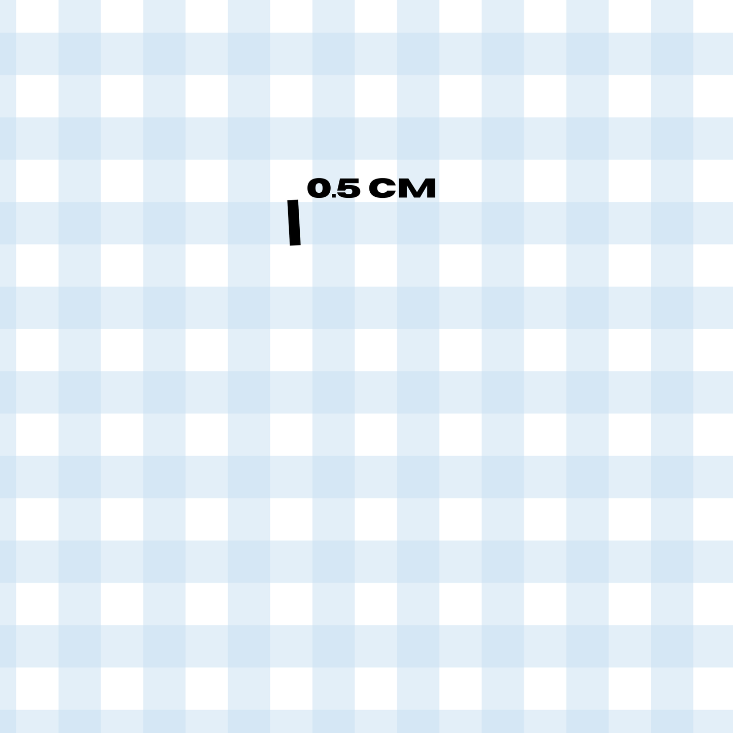 Soft blue gingham Pastel rainbow