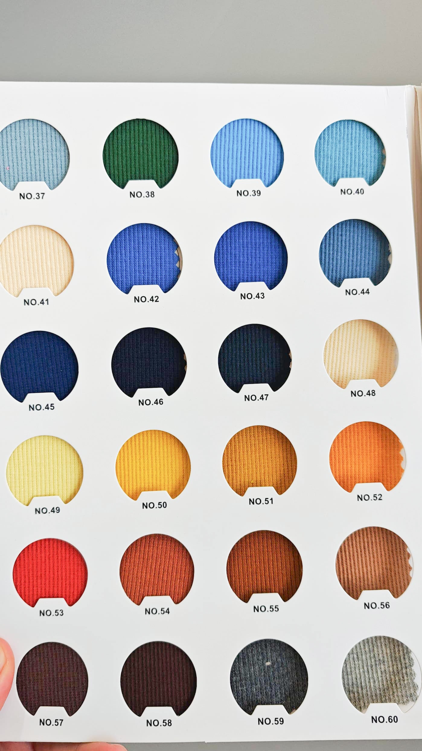 Solid 2x2 rib for cuffs - PRE ORDER