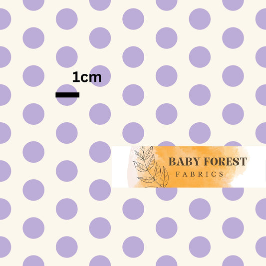 Purple polka dot