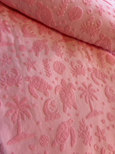 Load image into Gallery viewer, Baby Forest fabrics own sea life -Jacquard cotton terry towel fabric retail
