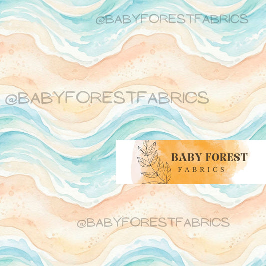 Sand swirls to match Blue surf koalas