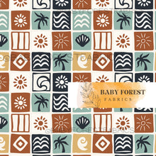 Load image into Gallery viewer, Ocean Palm Patchwork
