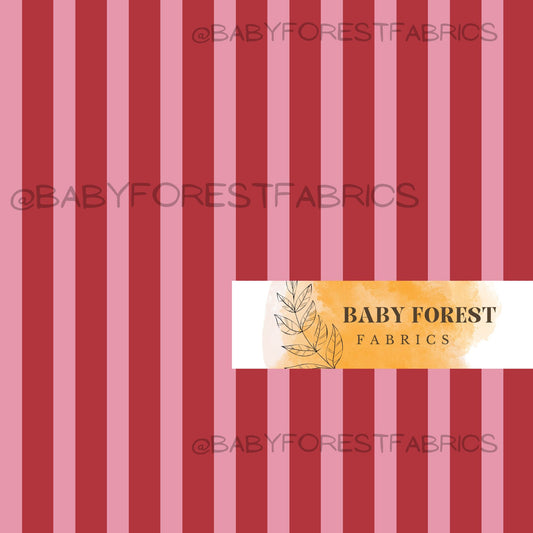 Red pink stripes