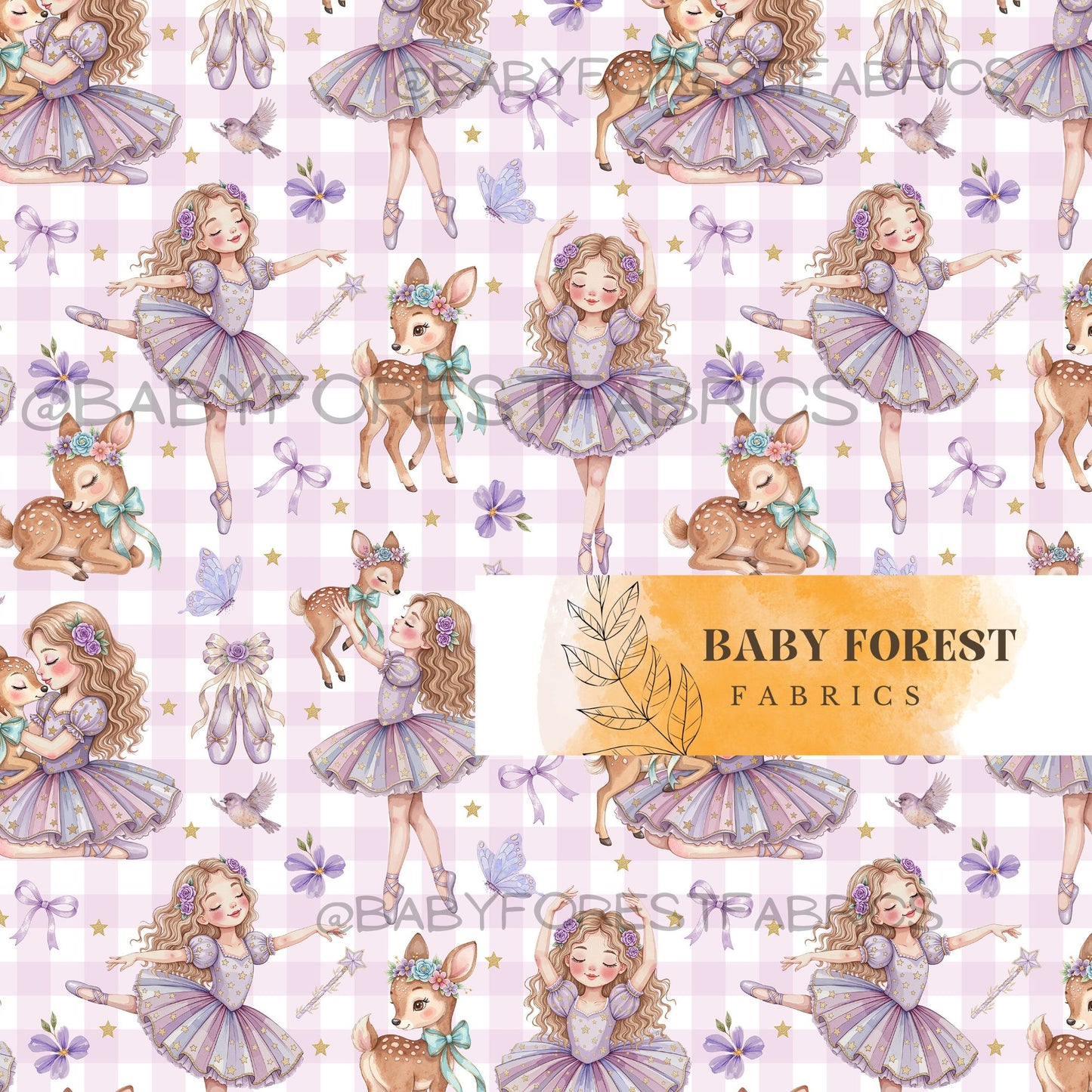 Purple ballerina