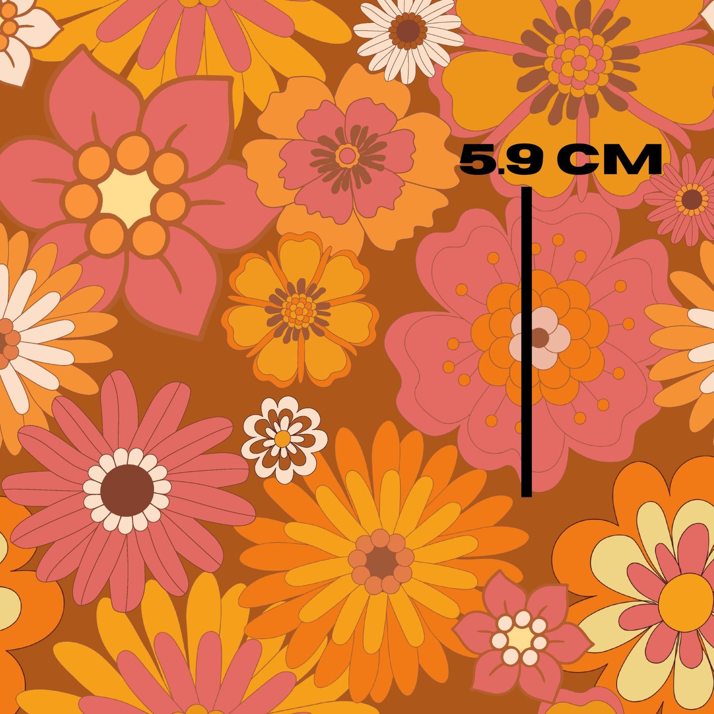 Ochre gold retro