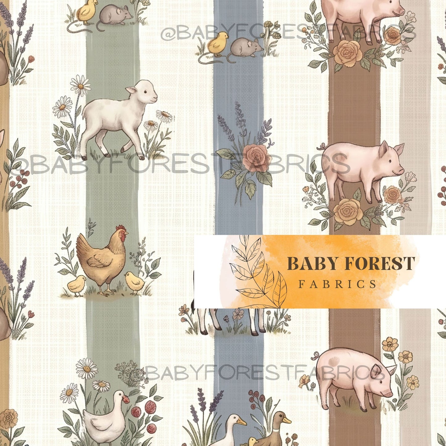 Earthy Farm stripes