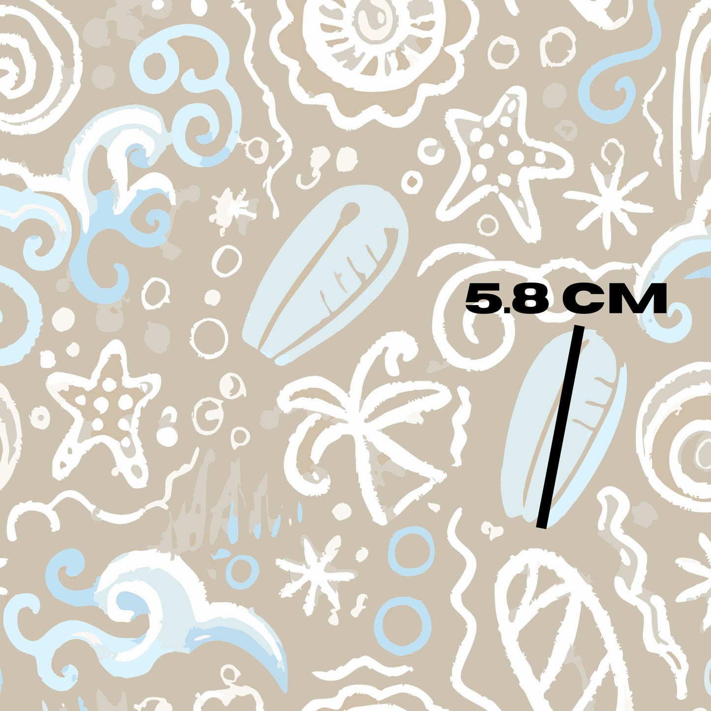 Hand painted surf
