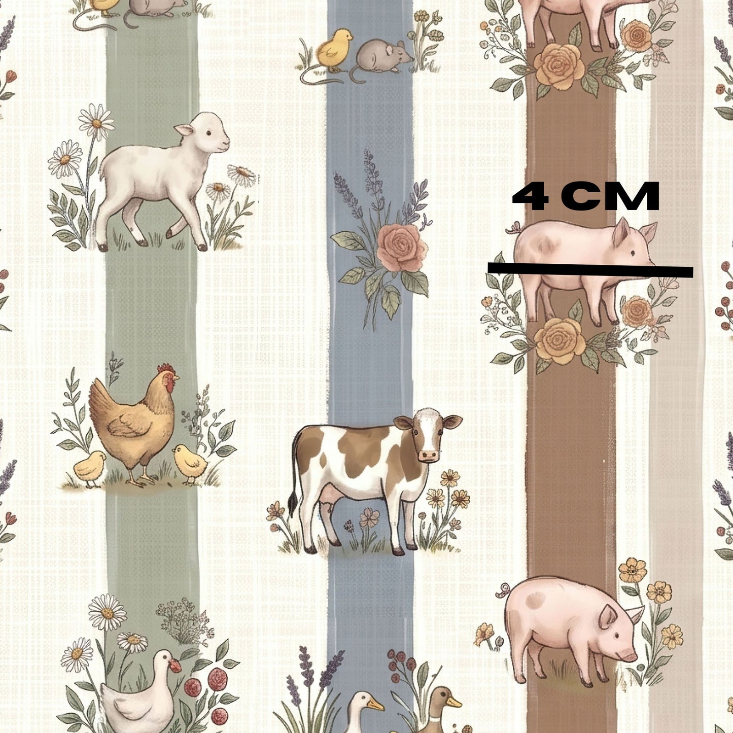 Earthy Farm stripes