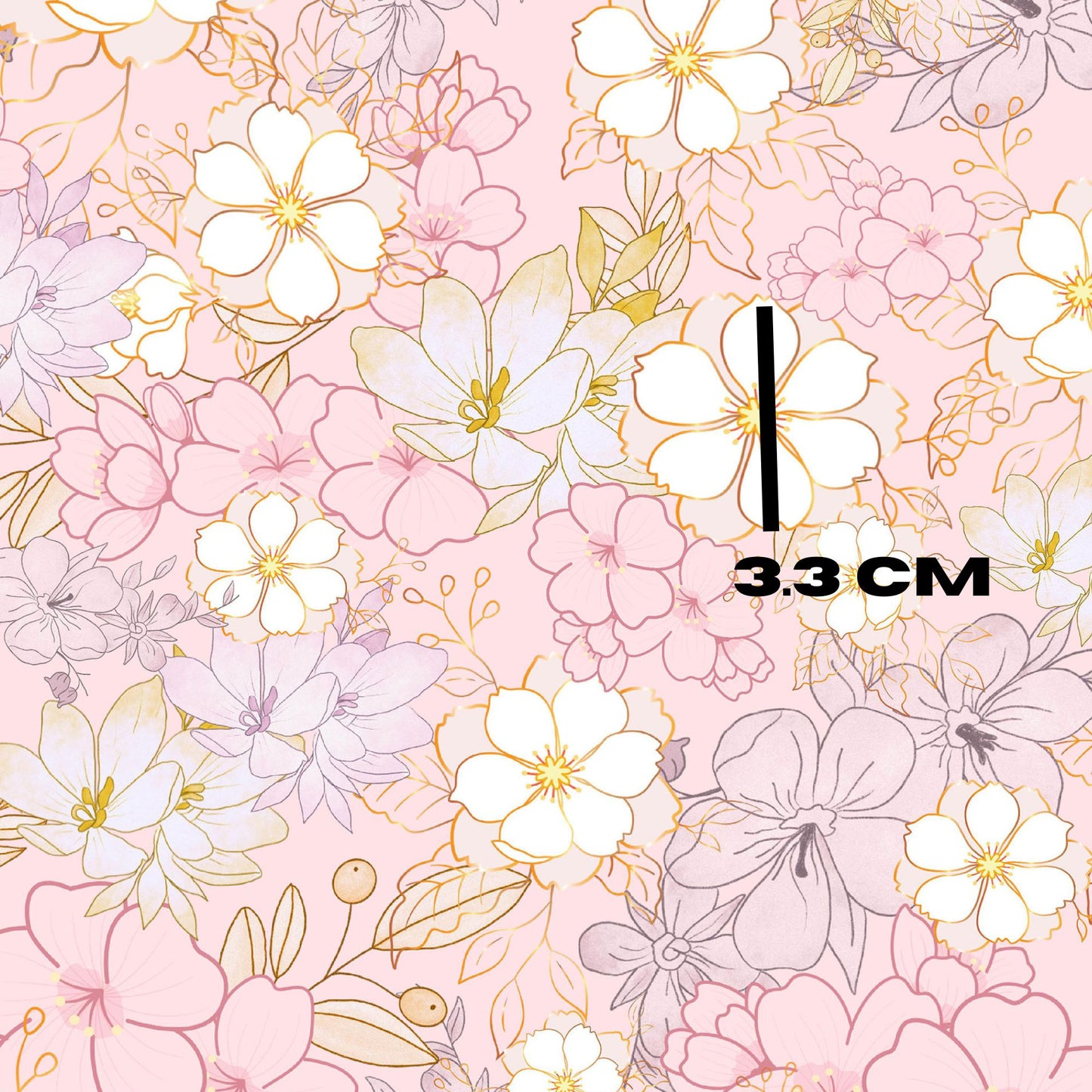 Mini pink and gold