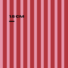Load image into Gallery viewer, Red pink stripes
