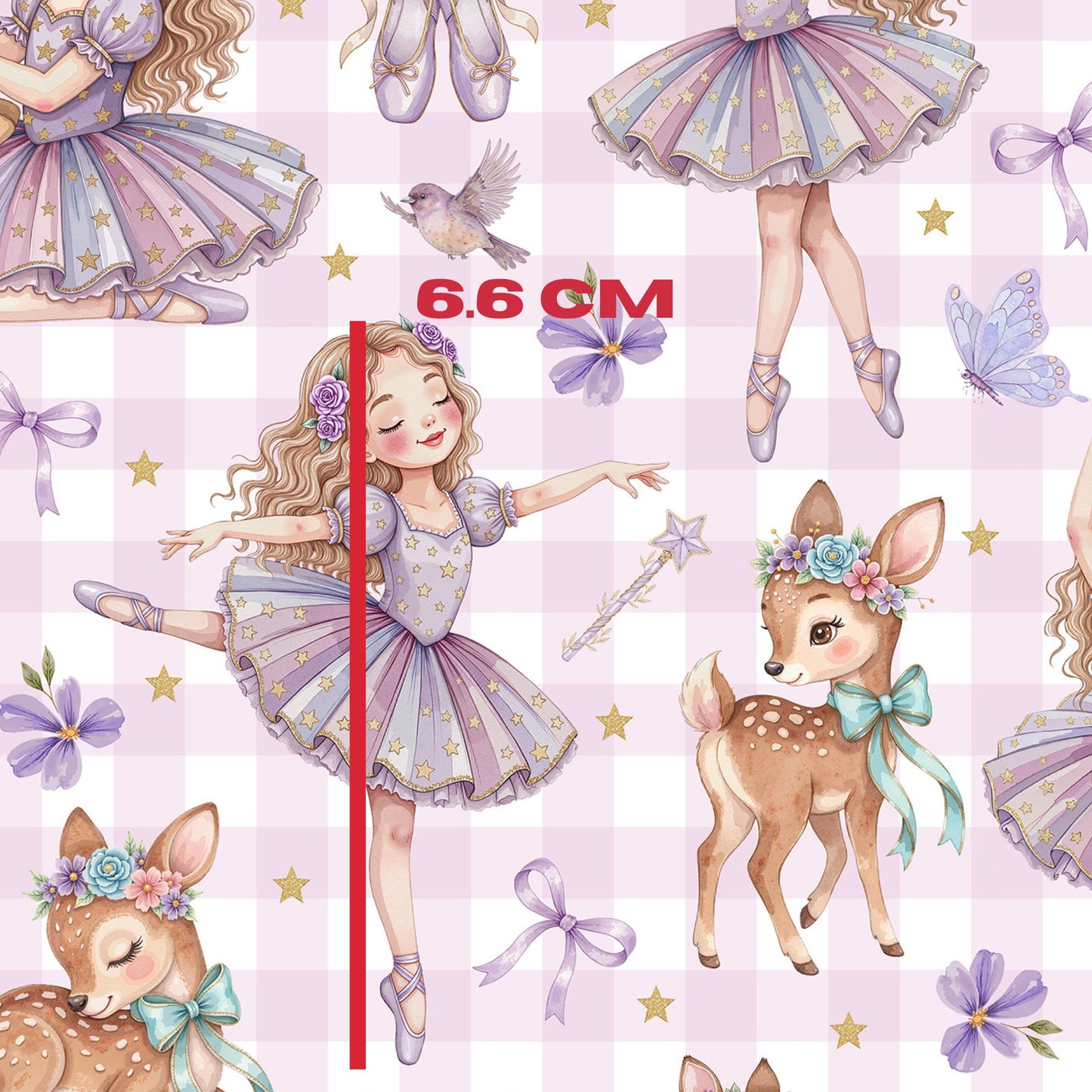 Purple ballerina