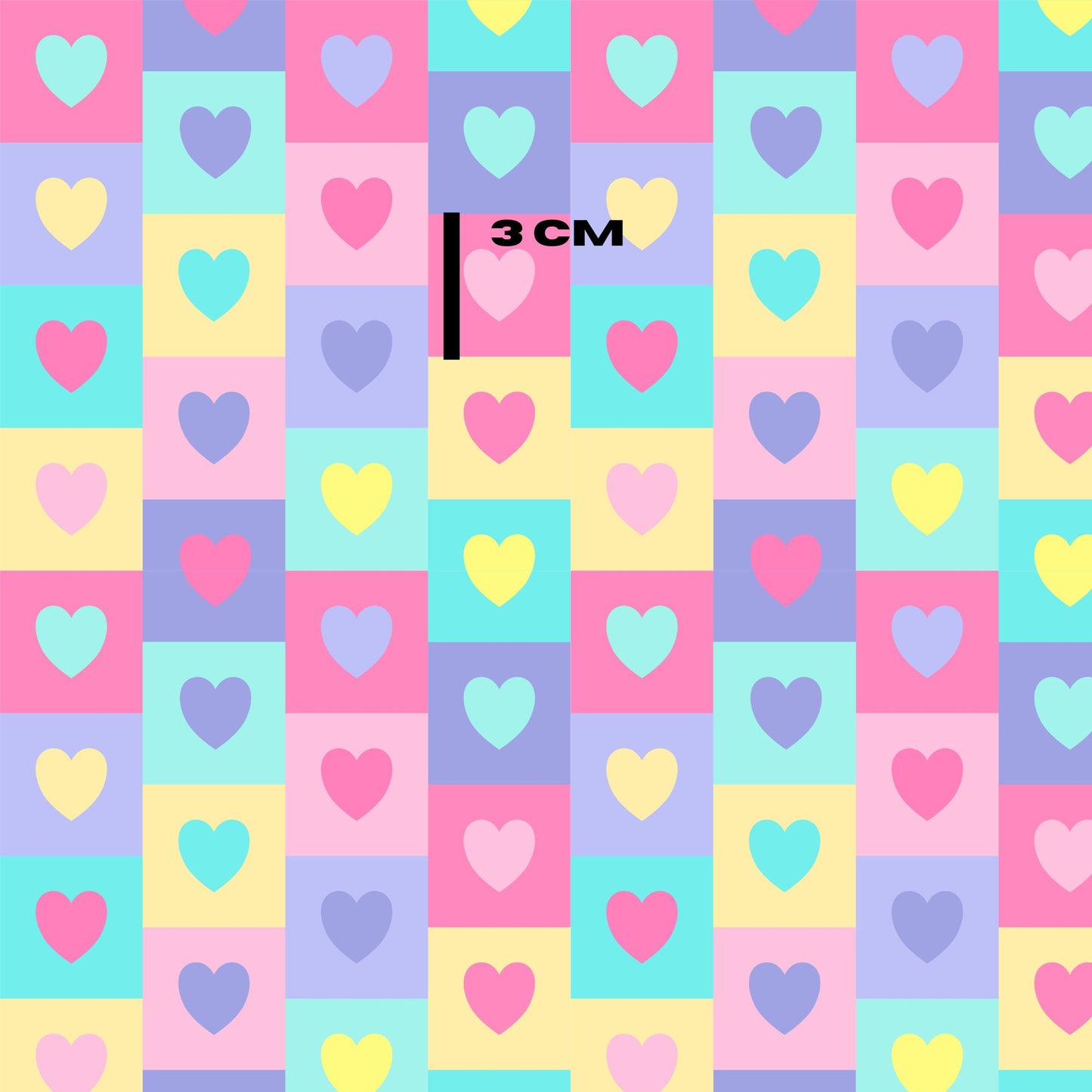 Pastel Hearts