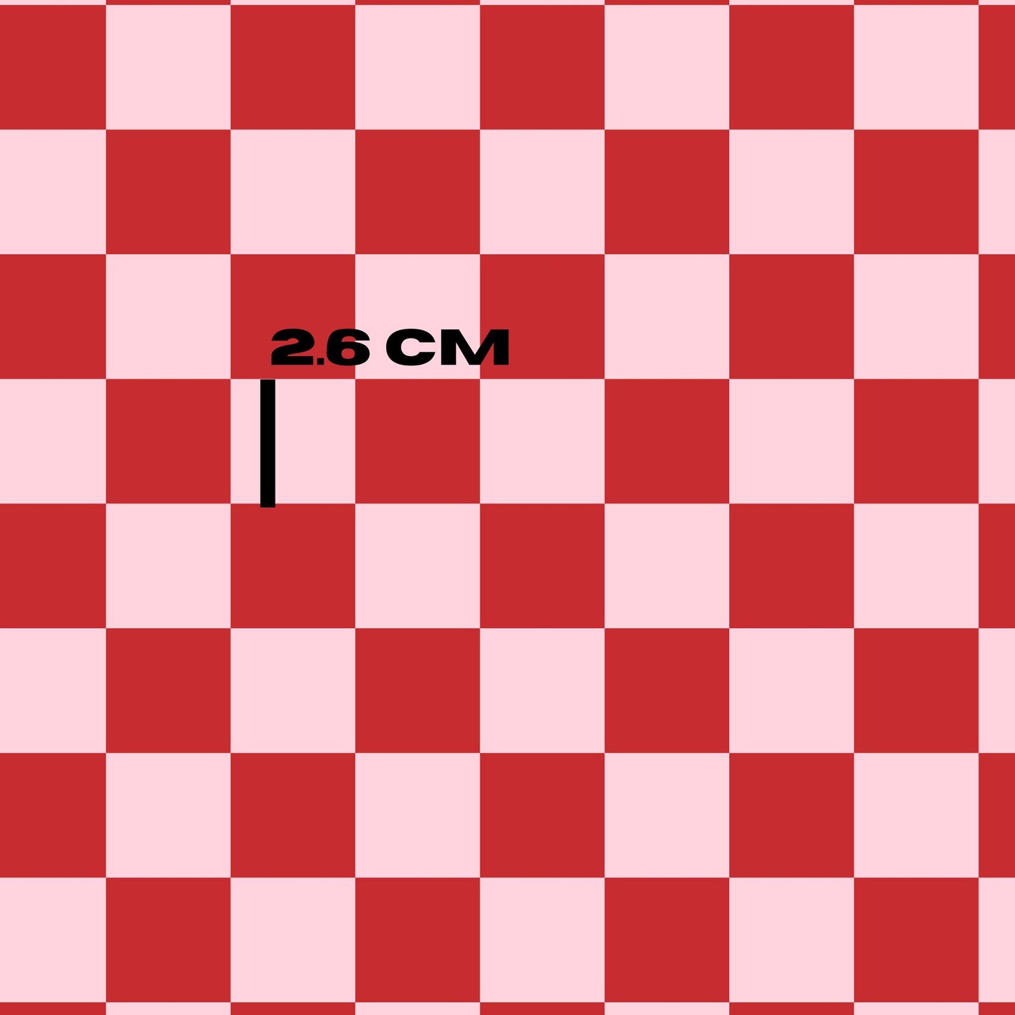 Red pink checks