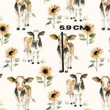 Load image into Gallery viewer, Spring sunflower cows
