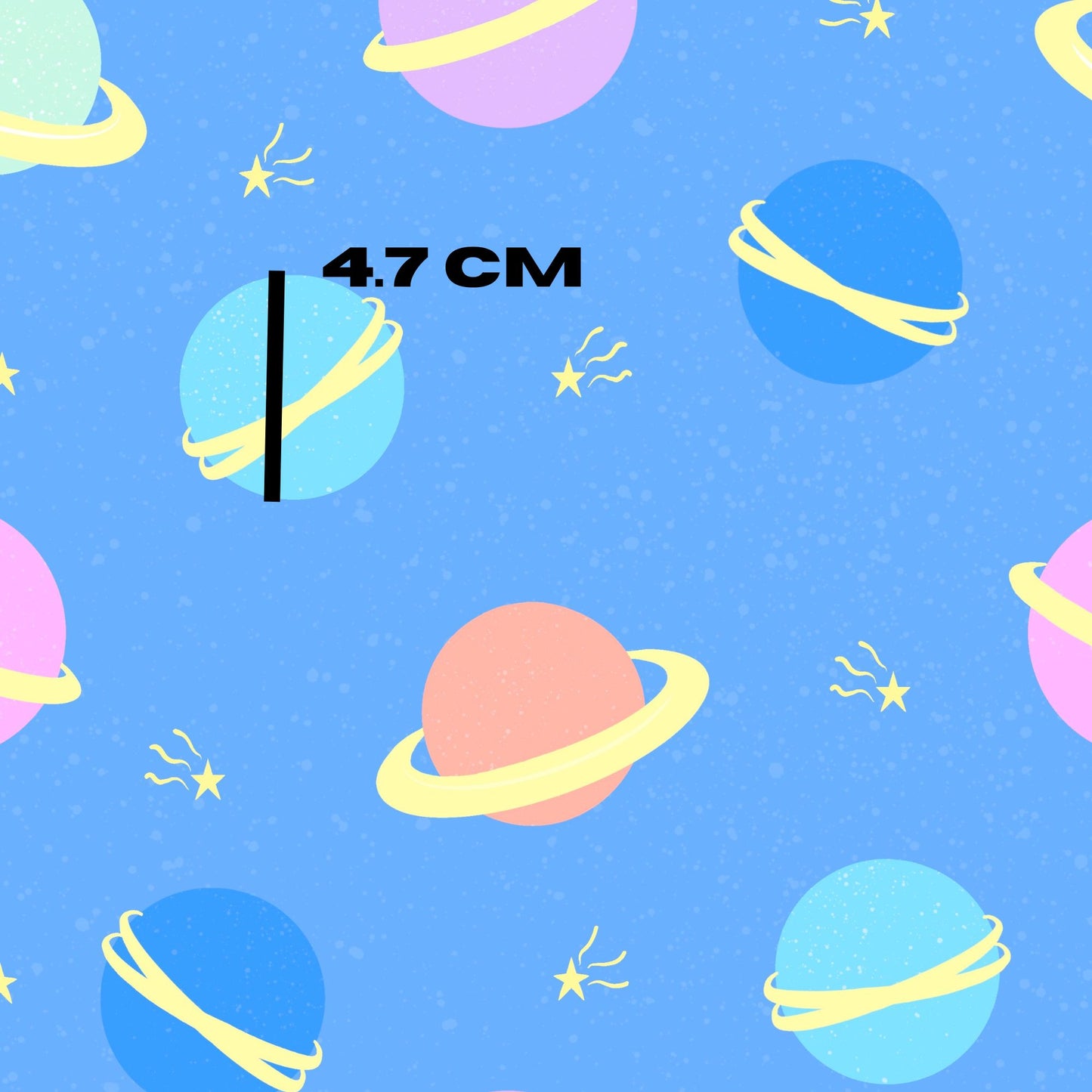 Pastel Planets and Shooting Stars