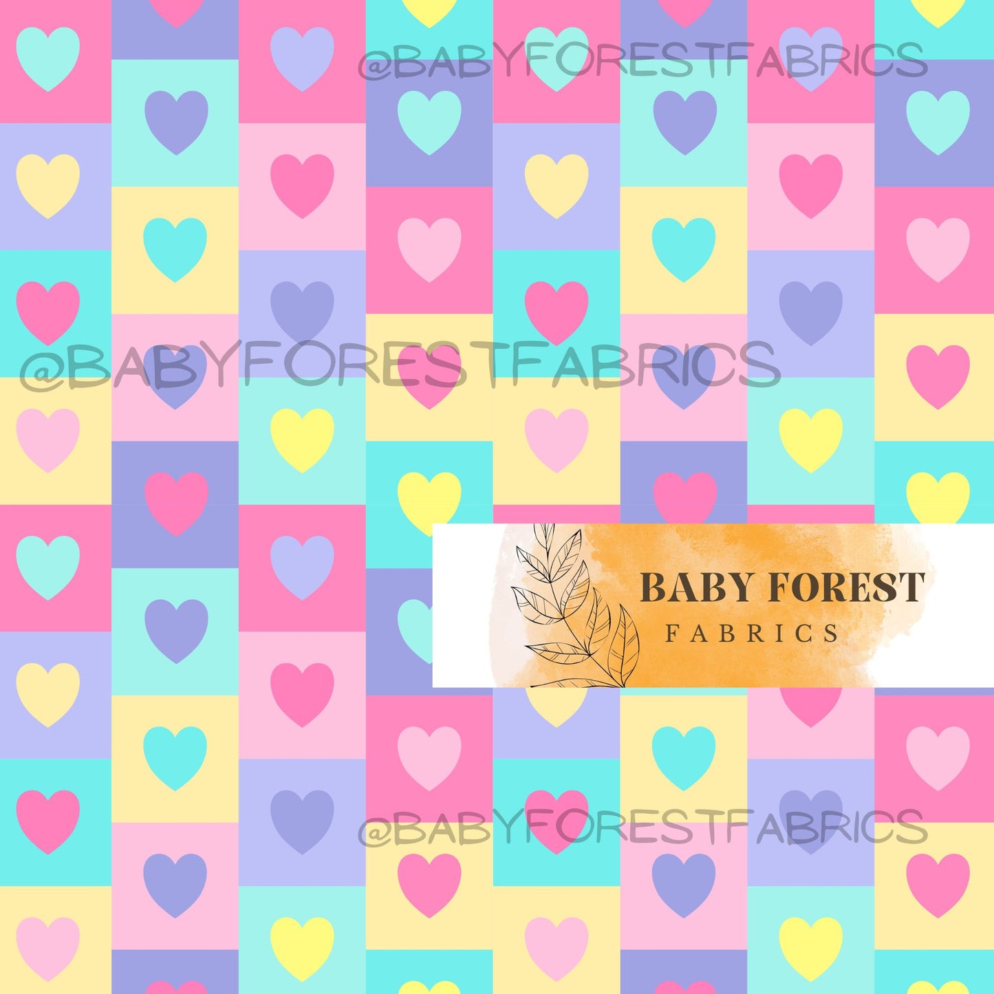 Pastel Hearts