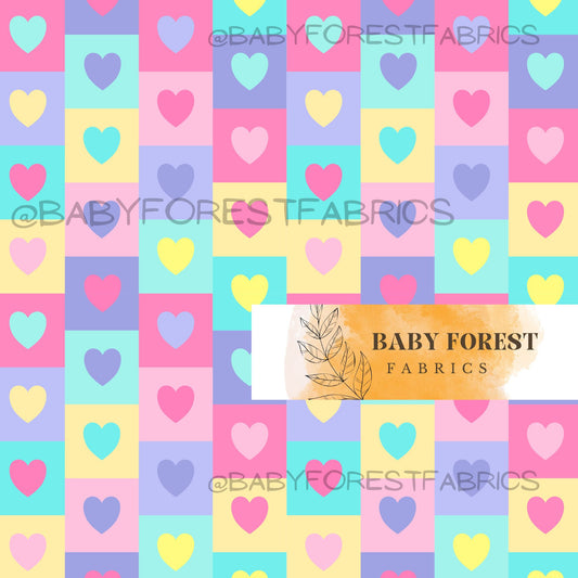 Pastel Hearts