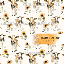 Load image into Gallery viewer, Spring sunflower cows
