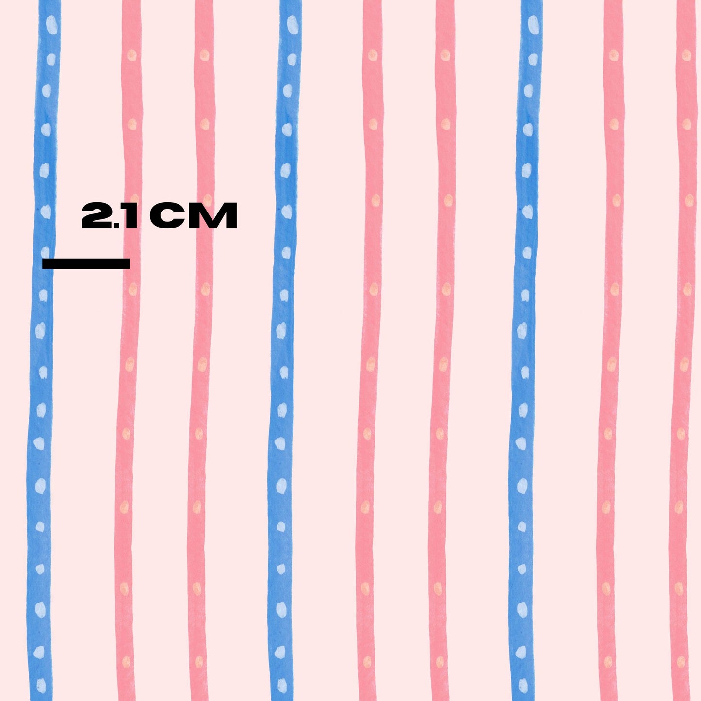 Red and Blue stripes DesignWithVi
