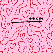 Load image into Gallery viewer, Dancing bows on pink
