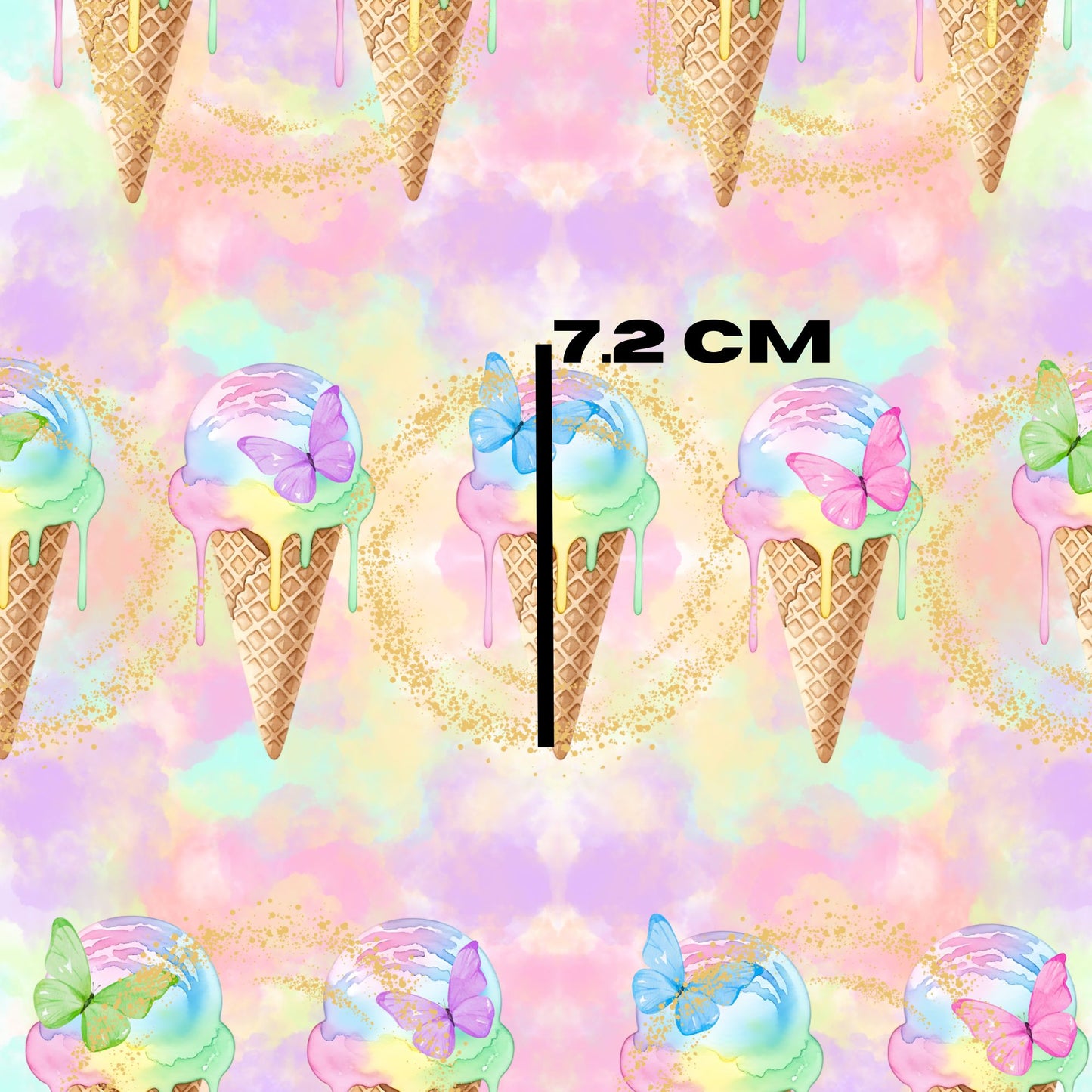 Pastel Butterfly Ice-Creams