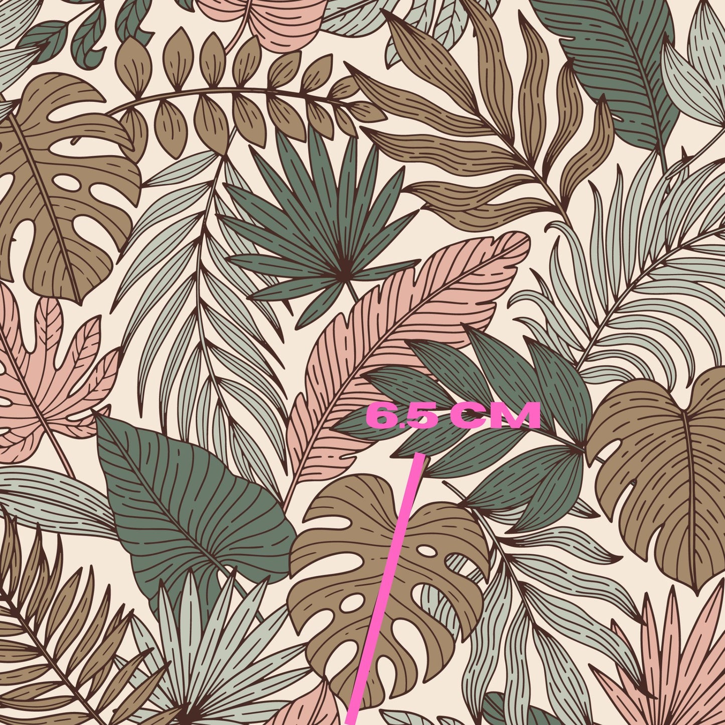 Palm Breeze Pattern Silence Studio