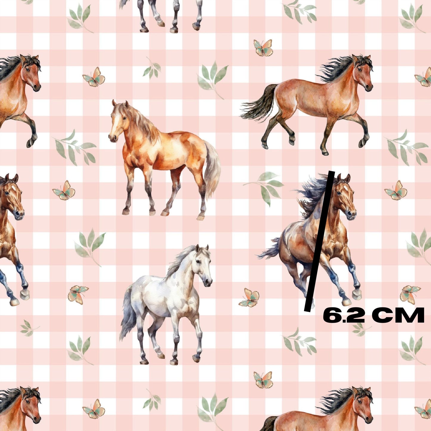 Pink horse