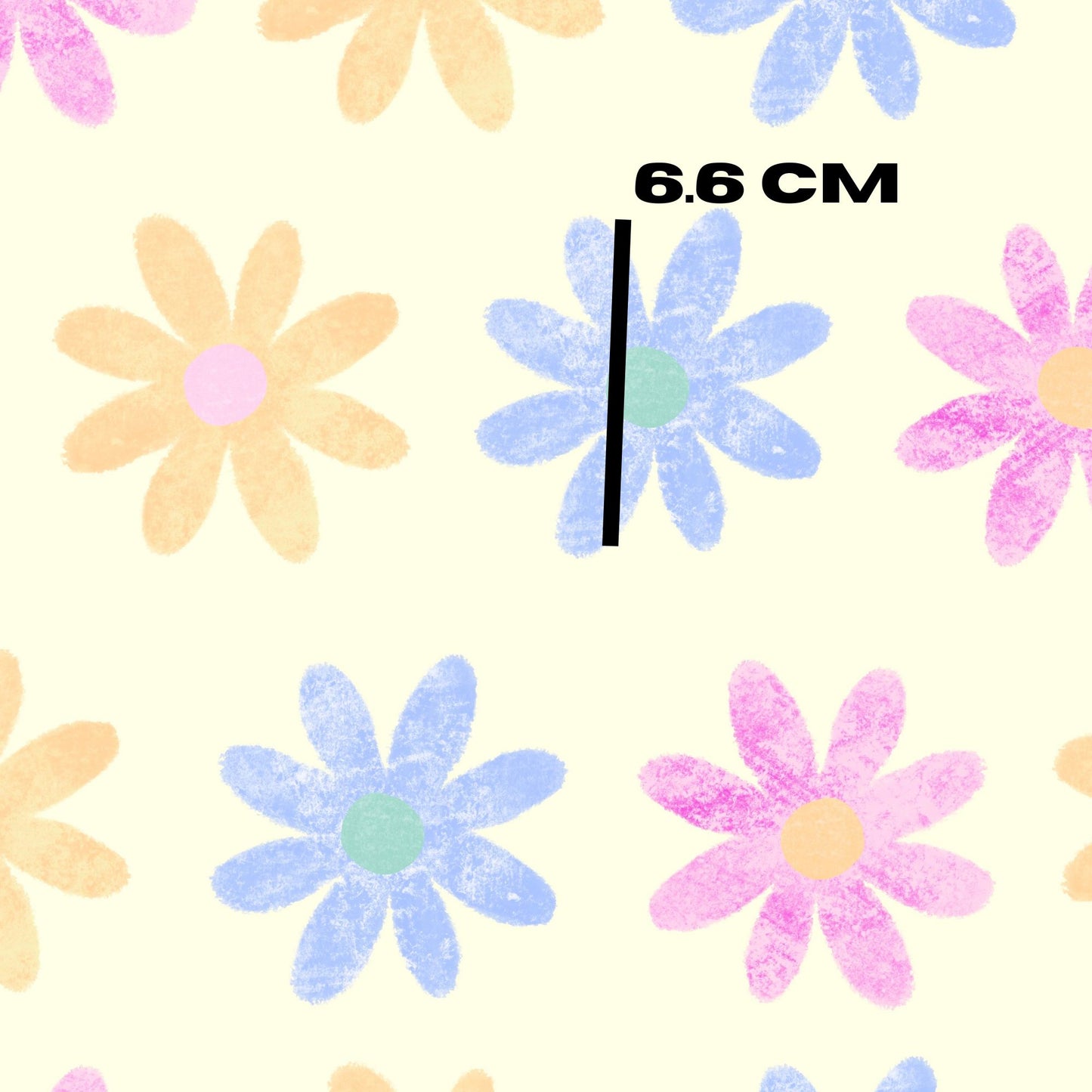 Chalky Multicolor Daisy Flowers