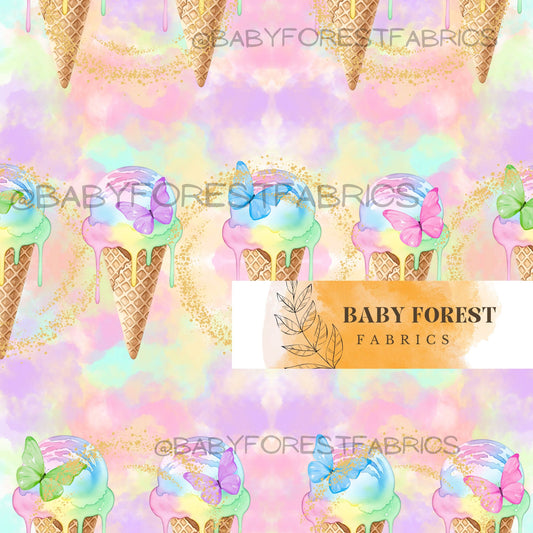 Pastel Butterfly Ice-Creams