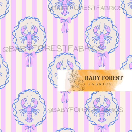 Purple Lobster Stripes