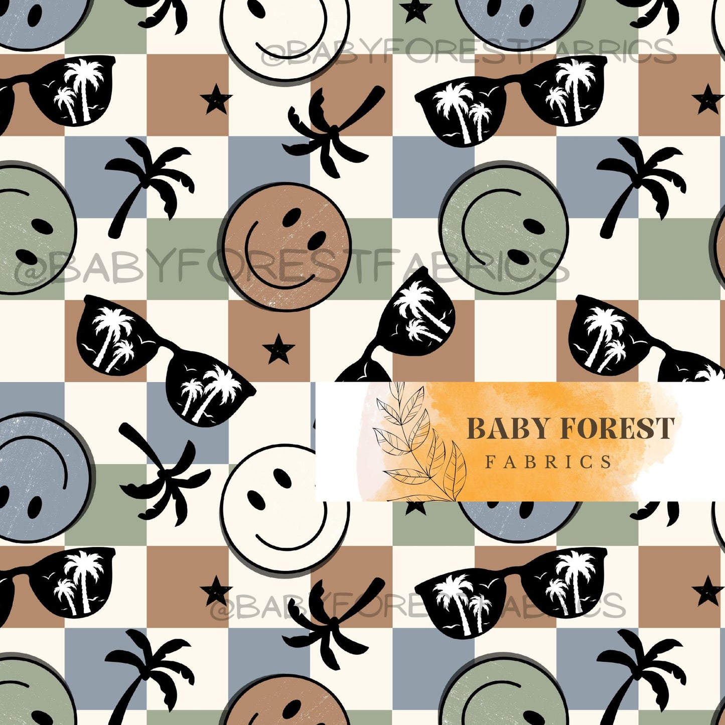 Black palm smiley
