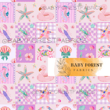 Load image into Gallery viewer, Pink purple ocean patchwork
