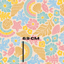 Load image into Gallery viewer, Golden Groovy summer shells
