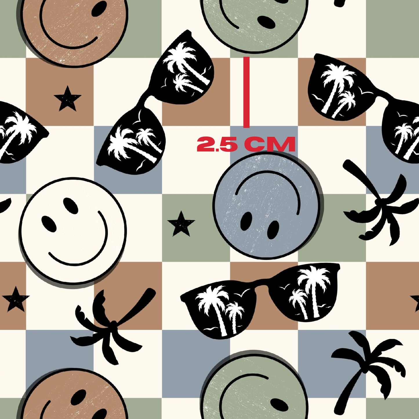 Black palm smiley