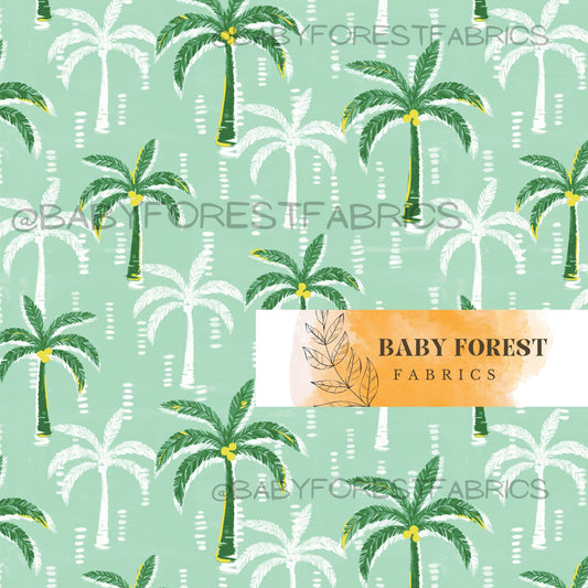 Bohemian palms green