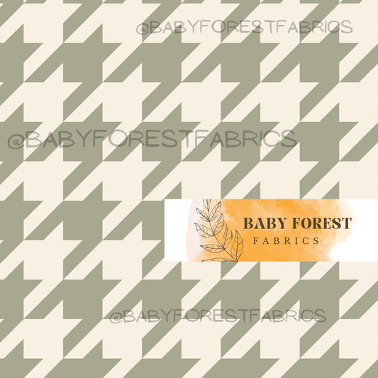 Sage houndstooth